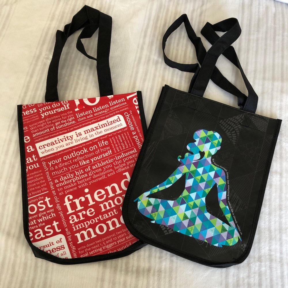 Lululemon Small Reusable Bags - Set of 2